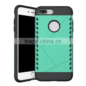 Combo Phone Case TPU + PC Phone Hull Protective Back Cover for IPhone7 7plus thumbnail-4