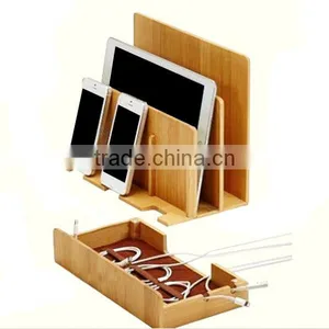 High-Quality Mobile Phone Tablet PC Charging Bamboo Stent For IPad thumbnail-4