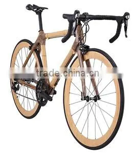 Eco-friendly 10-Speed Fiber Bamboo Racing Road Bicycle thumbnail-1