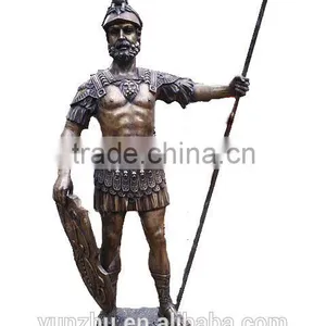 Garden Life Size Bronze Soldier Statues thumbnail-1