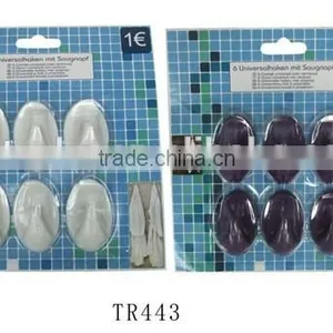 Hot Selling High Quality Plastic Suction Wall Hook thumbnail-1