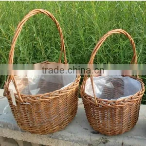 2016 New Design Cheap Cane Wicker Baskets From Linyi Lucky Hadicraft Factory thumbnail-1