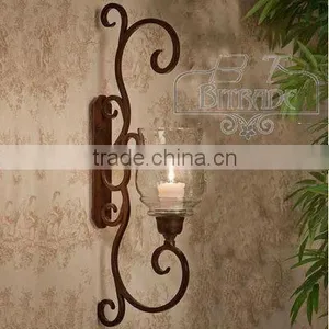 Metal Wall Candle Holder thumbnail-1
