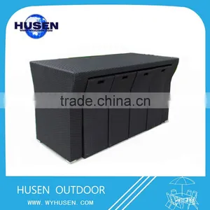 Husen Outdoor Rattan Bar Set , Wicker Furniture WYHS-T149-1, Patio Wicker Bar Set thumbnail-1