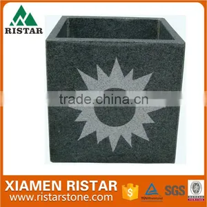 Natural Granite Stone Flower Pot thumbnail-1