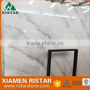 Hot Sales China Polished Carrara White Marble Slabs thumbnail-1