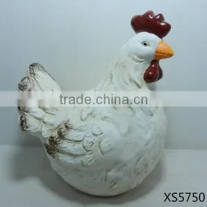 Ceramic Easter Chicken for Spring Home thumbnail-2