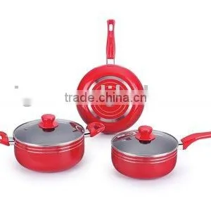 Forging Aluminum Non-Stick Cookware Set thumbnail-1