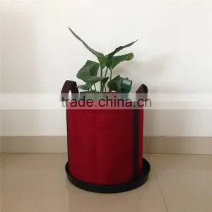 2016 New Design Wholesale Colored Non-woven Grow Bag thumbnail-3