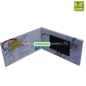 Quality LCD Video Brochure / Video Brochure Card Manufacturer thumbnail-4
