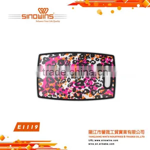 E1119 Plastic Household Kitchen Utensil Slicing Dicing Cutting Chopping Board thumbnail-3