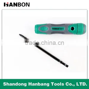 Slotted and Philips Plastic Screwdriver With Magnet Head thumbnail-4