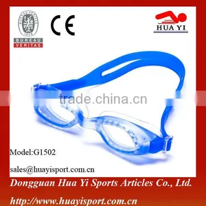 One Peice Soft Pvc Durable Wholesales Custom Swimming Goggles thumbnail-2