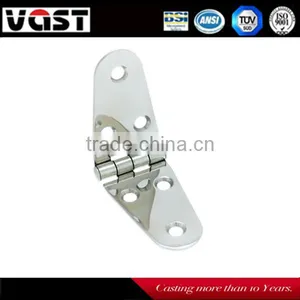 Mirror Polished Stainless Steel Hinge, Glass Door Hinge, Cabinet Hinge thumbnail-5