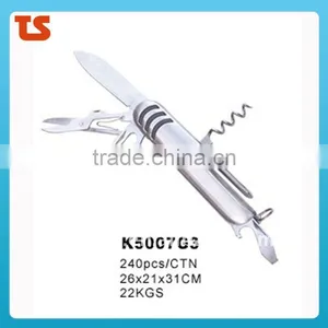 "STOCK"New Design Multi Knife Novelty Pocket Knife Multi Function Utility Kinfe LED Knife(K5007SG3 thumbnail-1