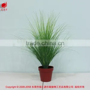 Real Looking Small Vivid Onion Artificial Potted Grass for Hotel Decoration thumbnail-1
