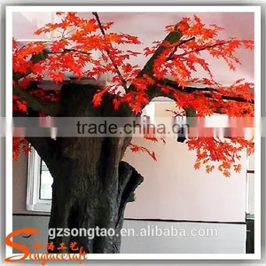 Guangzhou Supplier Artificial Maple Tree Life Size Fake Tree Artificial Maple Tree thumbnail-4