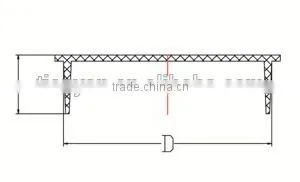 HIGH QUANLITY PLUG OF PVC GB STANDARD EXPANDING FITTINGS FOR DRAINAGE WITH GASKET thumbnail-2