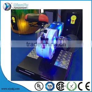 New Coin Pusher Arcade Simulator 3D Kiddie Bike Game Machine With 3D Glasses for Sale thumbnail-6