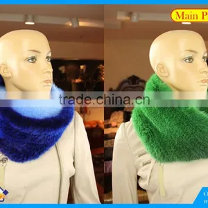 High Quality Knitted Mink Scarf thumbnail-2