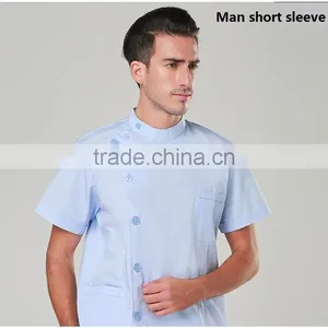 Nurse Short Sleeve Wear Dental and Oral Doctor Apparel Summer Medical Uniform Scrubs Suits thumbnail-2