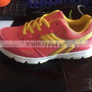 Adult Leather Sport Shoe Running for Women Ladies, Fashion Sport Running Shoes for Female Good Quality From Jinjiang thumbnail-1