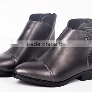 GZY Perfect Steps Shoes Famale Boots Officer Lady Charming Causal Design 2017 Wholesale Guanghzhou Export China Stock thumbnail-3