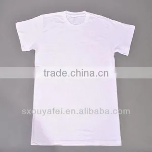 Blank T-shirt Culture t Shirt Stock Cotton T-shirts Round T-shirt thumbnail-1