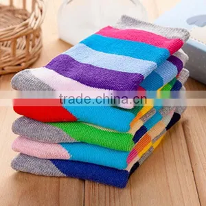 Hot Sales Baby Socks Cute Children's Striped Tube Socks Thick Kintted Kids Socks thumbnail-3