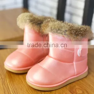 Zm40340b Hot Sale Winter Snow Boot Children Warm Shoes thumbnail-3