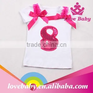 Wholesale High Quality Best Selling Latest Birthday Baby Top Skirt thumbnail-5