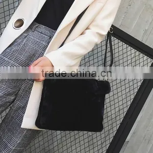 New Products 2016 Online Shopping Bags Women Casual Bag Cony Hair Warm Fashion Fur Women Handbag thumbnail-3