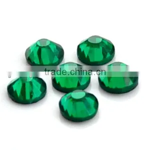Wholesale Hot Fix Glass Crystal,Hot Fix Rhinestones Emerald& Flatback thumbnail-5