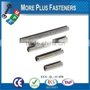 Made In Taiwan Slotted Spring Pin Stainless Steel Tension Standard Slotted Steel thumbnail-3