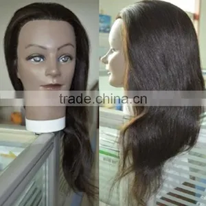 Beauty School Human Hair Trainning Head Salon Teaching Head Hair Styling Head thumbnail-6