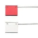 Red 1.8mm Diameter Aircraft Cable Container Security Seals ISO PAS 17712 thumbnail-1