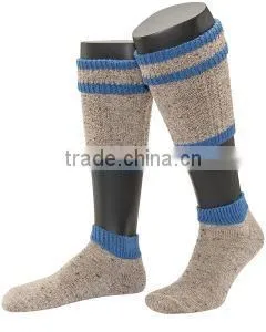 Bavarian Short Sock (Beige- Green ) Two Piece thumbnail-6