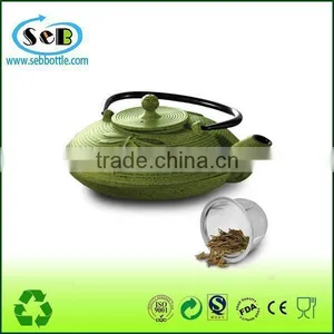 Chinese Old Fashion Cast Iron Teapot for Wholesale/LFGB Passed thumbnail-4