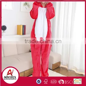 Cute Ali Coral Fleece Women Animal Bathrobe thumbnail-5