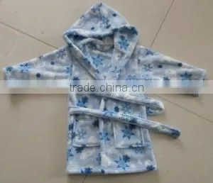 2014 Xinbo Cartoon Baby Coral Fleece Bathrobe thumbnail-1