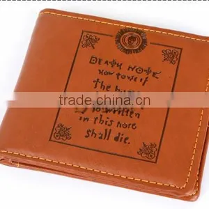 Death Note PU Wallet Cosplay L Purse Costume Accessory Wallet Short Wallet Hight Quality thumbnail-3