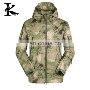 Custom Camouflage Hunting Jacket Winter Waterproof Softshell Jacket thumbnail-1