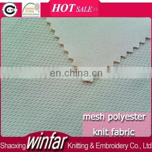Winfar Textile Knit Polyester DTY Jersey Uruguay Small Hole Mesh Fabric thumbnail-1