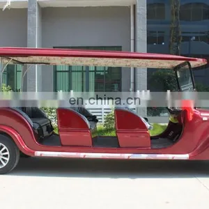 Eight Seat Classic Car Electric Golf Car thumbnail-2