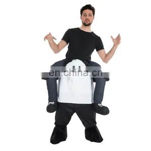 Funny Piggyback Ride On Panda Costume for Adult thumbnail-1