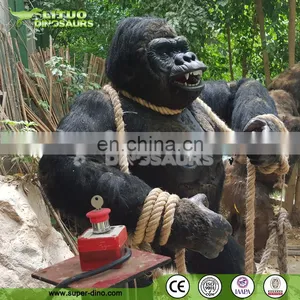 Large Kingkong Animatronic Animal For Theme Park Show thumbnail-5