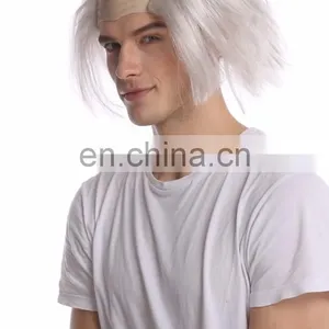Party Bald Wigs for Old Men MW-008 thumbnail-5