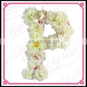Aidocrystal Morden Home Decor Wholesalers Artificial Flowers Arts And Crafts Flower Letters thumbnail-3