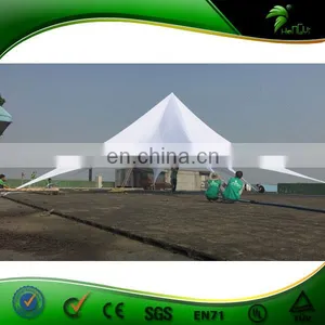 Dia 16m Large Durable Star Party Tent, Outside Star White Canopy Tents For 2015 thumbnail-1