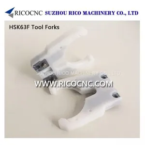 High Quality HSK63F Tool Clips HSK Toolholder Forks ATC Tool Grippers for CNC Machine thumbnail-1